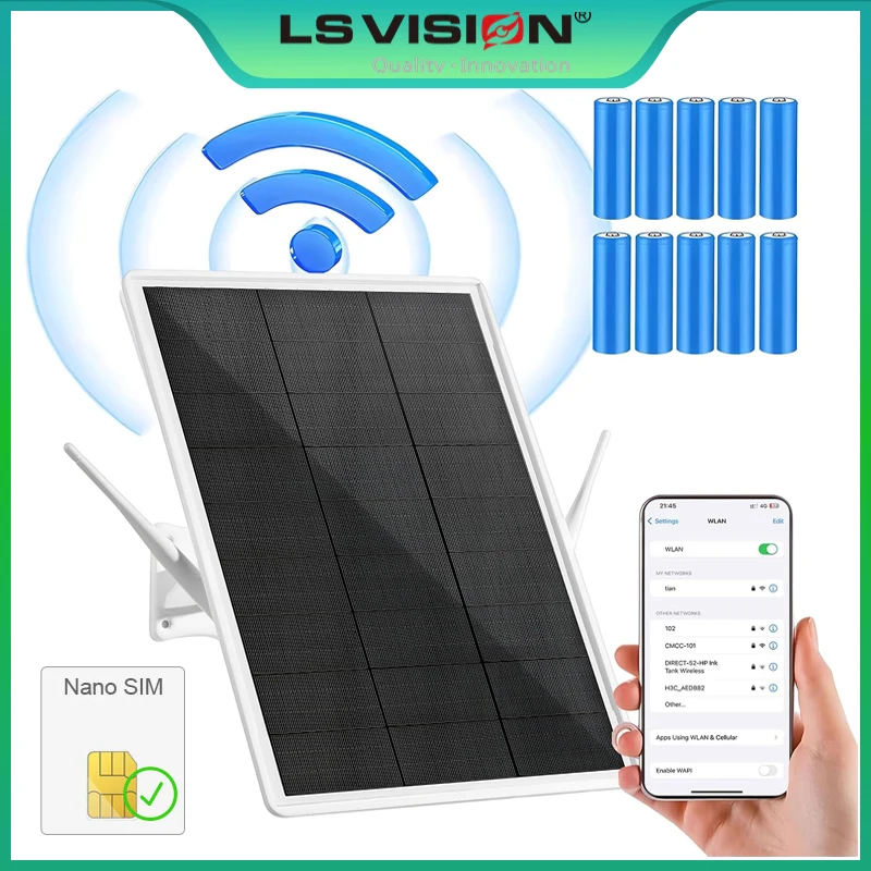 4G Lte Router Sim - Модемный маршрутизатор LS VISION Solar 4G