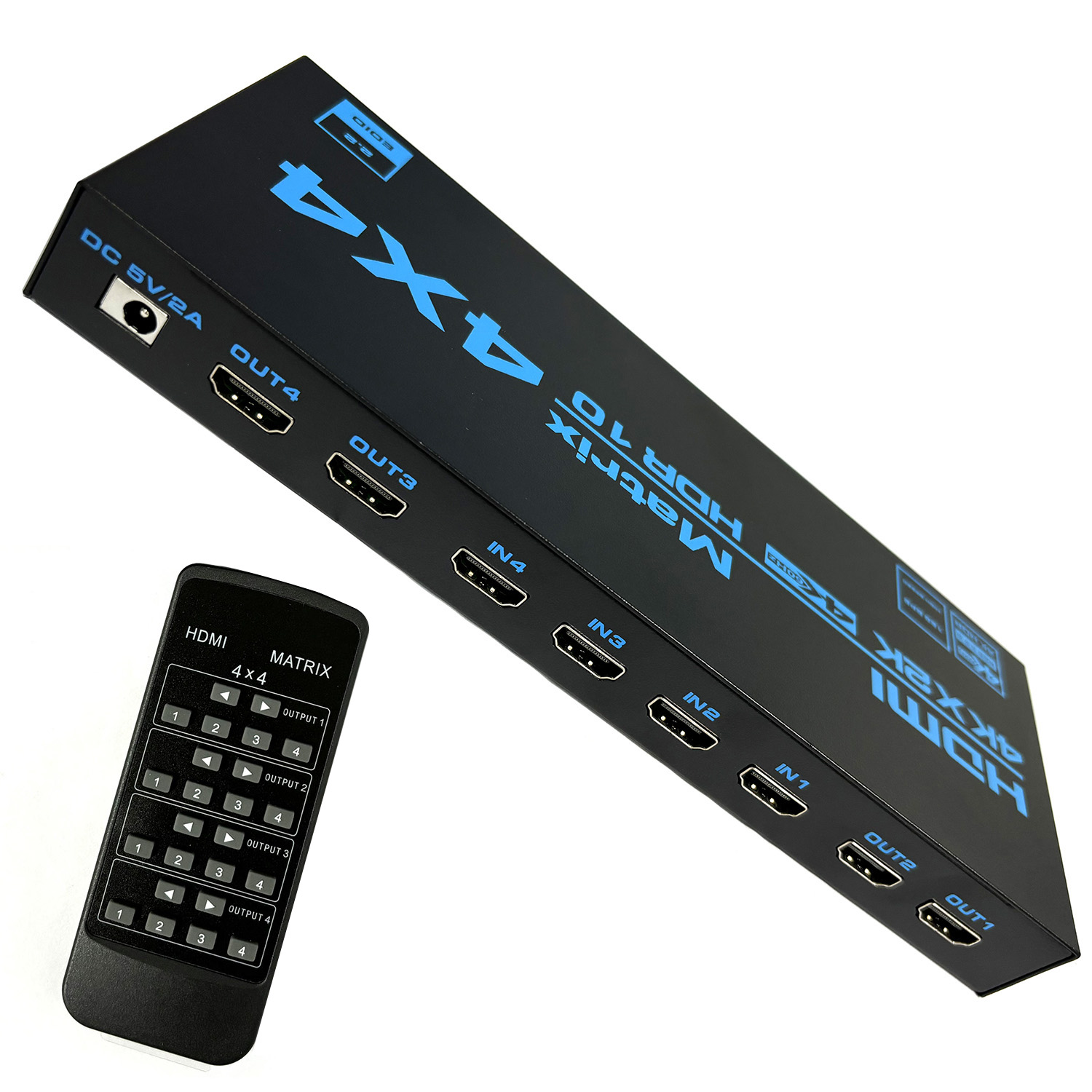 Hdmi Matrix Switch - Матричный коммутатор 4K HDMI 4 в