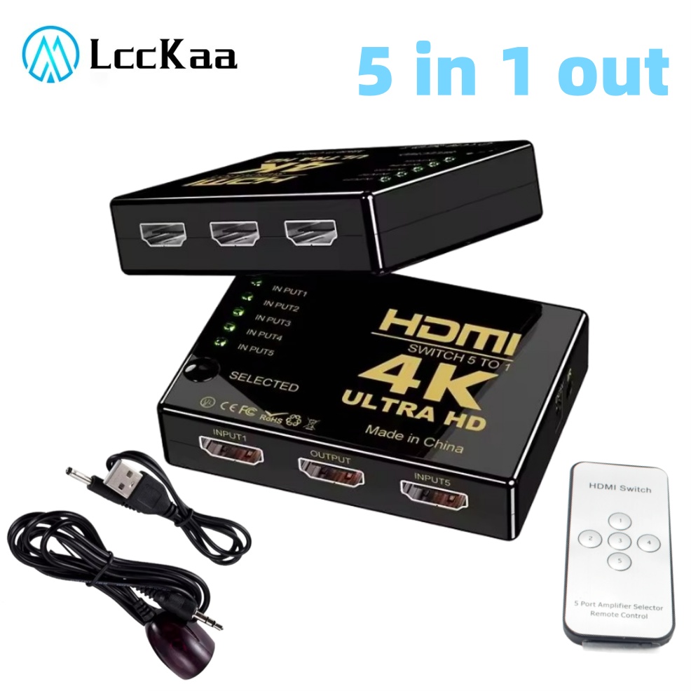 Hdmi Matrix Switch - 5x1 HDMI-переключатель HD 4K видео с