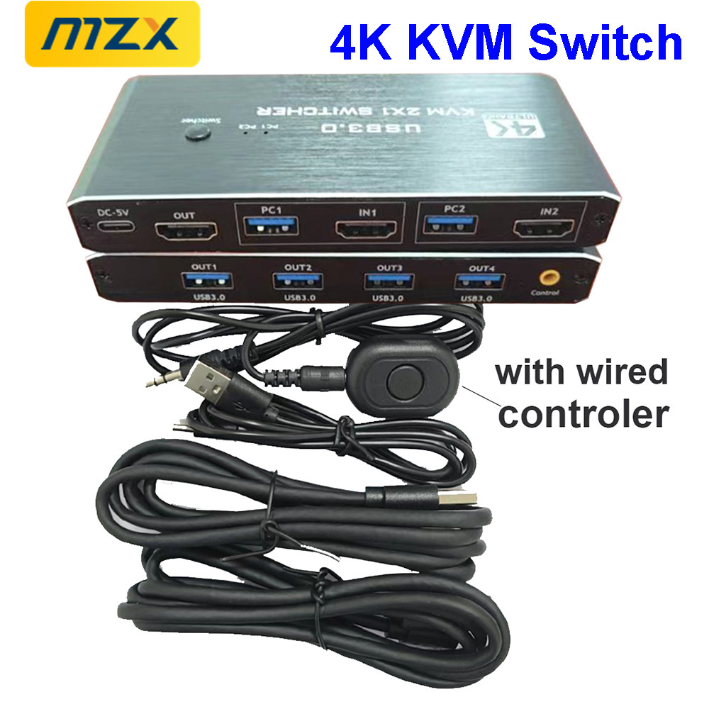 Hdmi Matrix Switch - KVM-переключатель 4K 60 Гц, USB 3.0