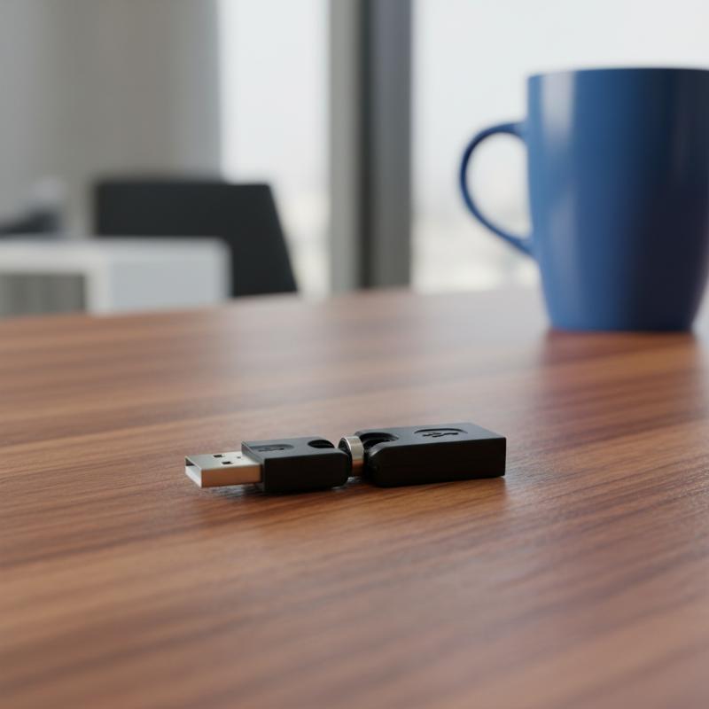 Office Tech Flexible - Вращающийся на 360 градусов USB-адаптер (штекер-гнездо)