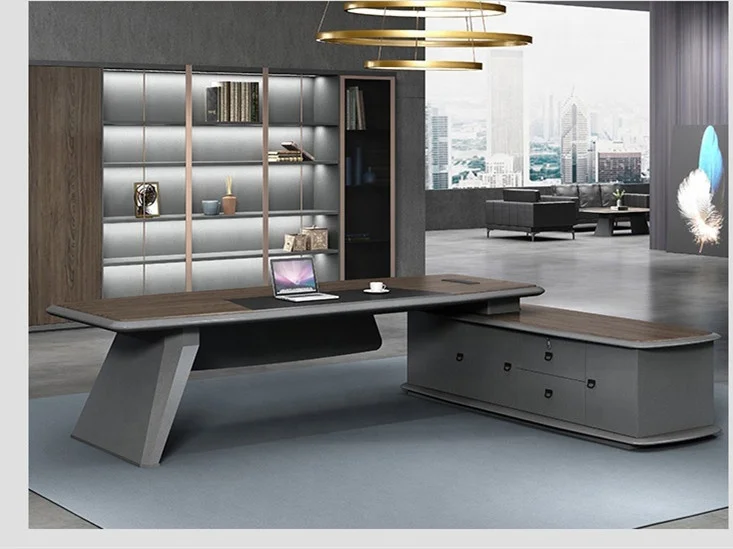 High Tech Office Room - Высокотехнологичный роскошный офисный стол 2026 года,
