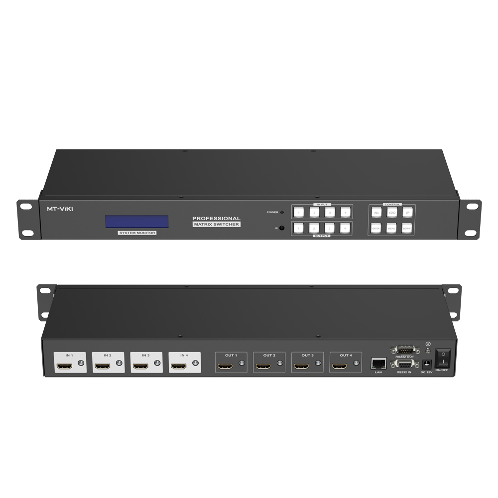 MT-VIKI 4x4 Бесшовный матричны – обзор и цена Hdmi Matrix Switch
