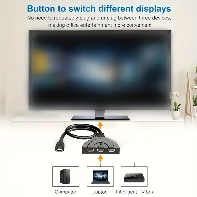 4K * 2K 3-портовый HDTV-совмес – обзор и цена Hdmi Matrix Switch