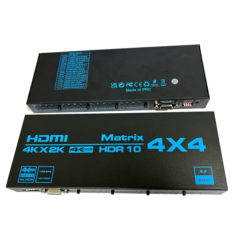 Матричный коммутатор 4K HDMI 4 – обзор и цена Hdmi Matrix Switch