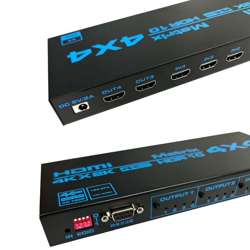 Матричный коммутатор 4K HDMI 4 – обзор и цена Hdmi Matrix Switch